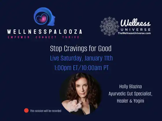 Wellnesspalooza 2025 Stop Cravings for Good με την Holly Blazina