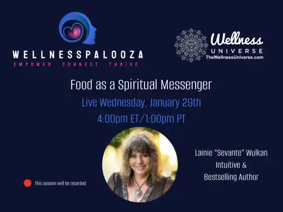 Wellnesspalooza 2025 Food as a Spiritual Messenger με τη Lainie Wulkan