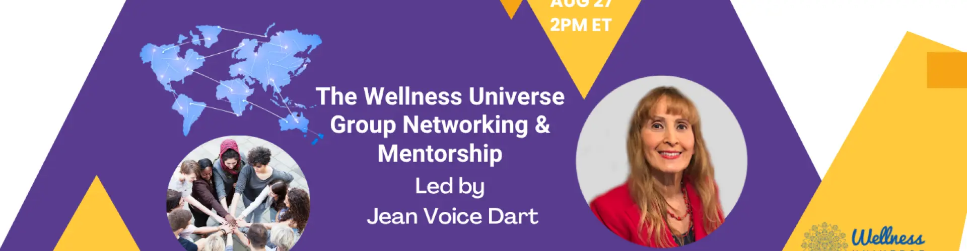 Mạng lưới và cố vấn của Nhóm WU với Jean Voice Dart - Online Class by The Wellness Universe