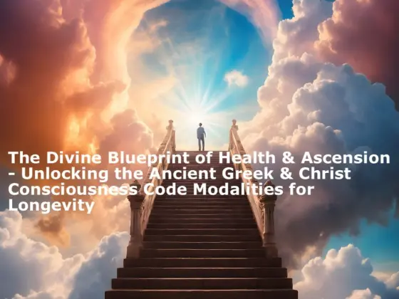 PART 3 - The Divine Blueprint of Health & Ascension - Unlocking the Ancient Greek & Christ Conscious